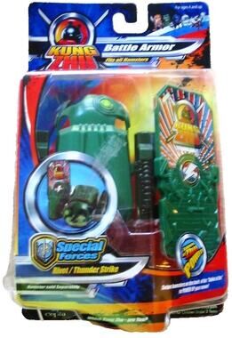 Cepia Kung Zhu Battle Hamster Thunderstrike with Special Forces Armor Rivet